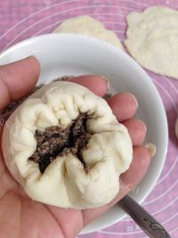 香喷喷的油酥糖火烧做法图解10)