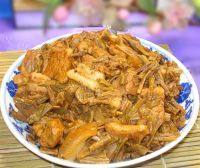香气逼人的干豆角烧肉