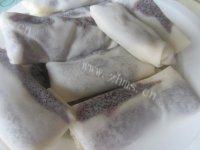 很有食欲的豆沙春卷做法图解3)