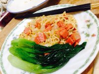 美味的炒面