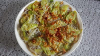 美味的丝瓜蒸粉丝