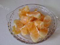 美味的橙汁马蹄做法图解4)