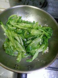 简单易做的蚝油生菜做法图解5)