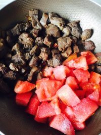 诱人的番茄牛腩做法图解11)