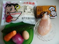 美味佳肴般的韩国炸酱面做法图解1)