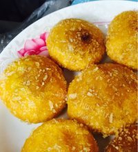 香喷喷的南瓜饼做法图解8)