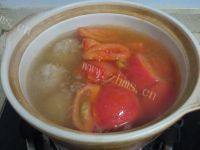 家常菜番茄肉圆汤做法图解8)