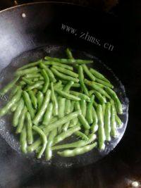 香飘的炒四季豆做法图解1)
