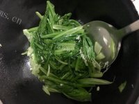好吃的蒜蓉油麦菜做法图解6)