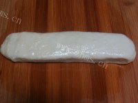 美味的萝卜虾皮煎饼做法图解9)