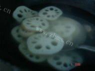 美味的酸辣藕做法图解3)