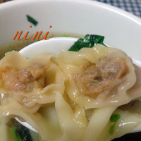 美味的鸡汤馄饨