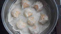 自己做的虾饺