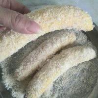 美味的炸香蕉做法图解5)