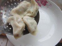 自己做的韭菜大肉水饺
