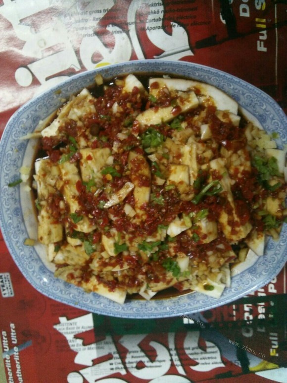 香喷喷的清蒸茄子