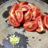 营养番茄紫菜面的做法图解二