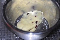 自制葡萄干司康做法图解6)