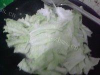 自己做的白菜焖馒头做法图解5)