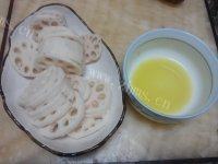 香脆的糖醋藕夹做法图解2)
