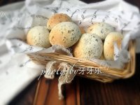 简便芝麻麻薯包做法图解5)