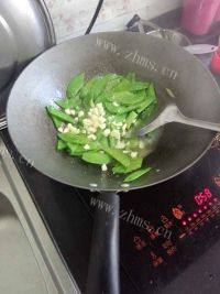 家常菜清炒荷兰豆做法图解5)