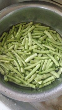 懒人版干煸四季豆做法图解1)