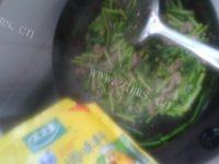 「首发」蒜苔肉丝