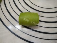 自制抹茶红豆酥饼做法图解8)