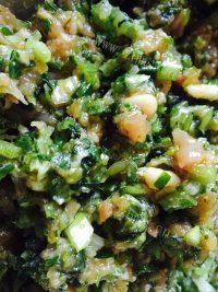 美味的芹菜肉包子做法图解7)