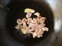 「DIY美食」菜花炒肉做法图解4)
