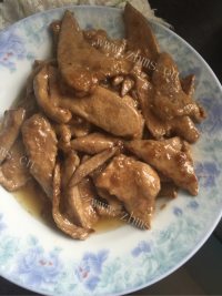 美味的爆炒猪肝做法图解7)