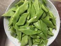 家常扁豆炒肉做法图解4)