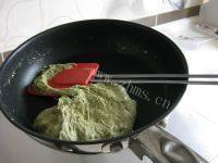 自制抹茶花生牛轧糖做法图解6)
