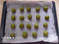 自制玛格丽特抹茶饼干做法图解9)