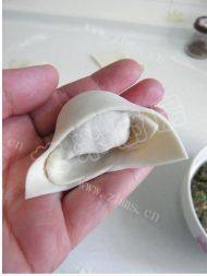 自己做的猪肉荠菜馄饨做法图解9)