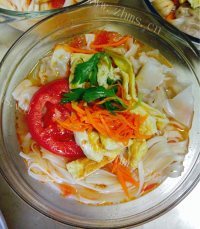 美味的馄饨面
