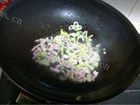 家常菜香菜炒肉丝做法图解3)