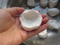 自制豆沙糯米饼做法图解5)