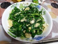 美味佳肴般的鸡蛋炒韭菜做法图解7)