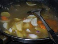 咖喱牛肉汤做法图解7)