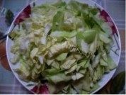 家常菜茄汁包菜做法图解1)