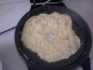 自己做的鸡蛋面糊饼