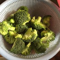 家常香菇肉片西兰花做法图解1)