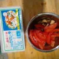 好喝的番茄豆腐香菇汤的做法图解四