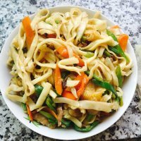 DIY炒面做法图解12)