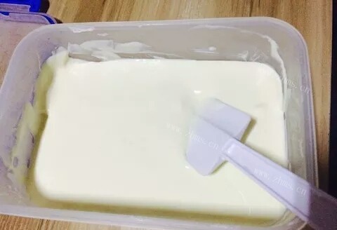 营养丰富的牛奶冰激凌