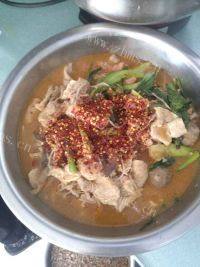 家常菜水煮肉片做法图解3)