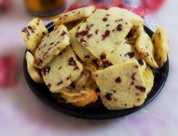 香糯爽滑的蔓越莓饼干