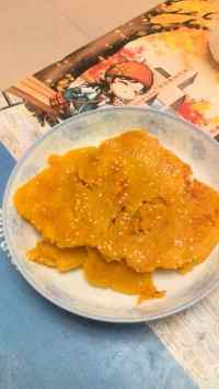 自制南瓜豆渣饼
